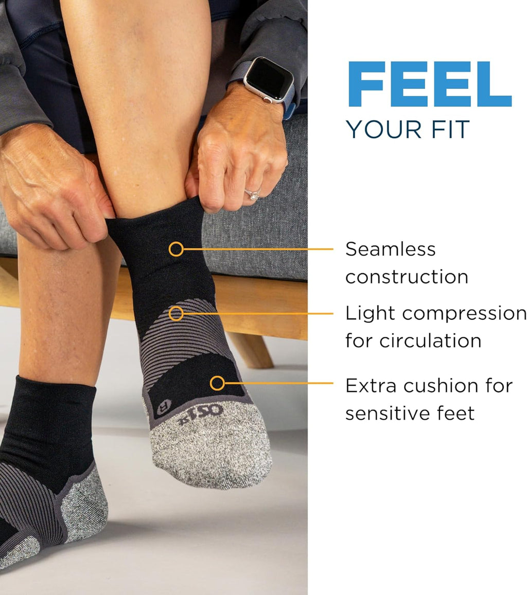 WC4 Diabetic & Neuropathy Compression Socks, Non-Binding for Men & Women, Improve Circulation & Edema