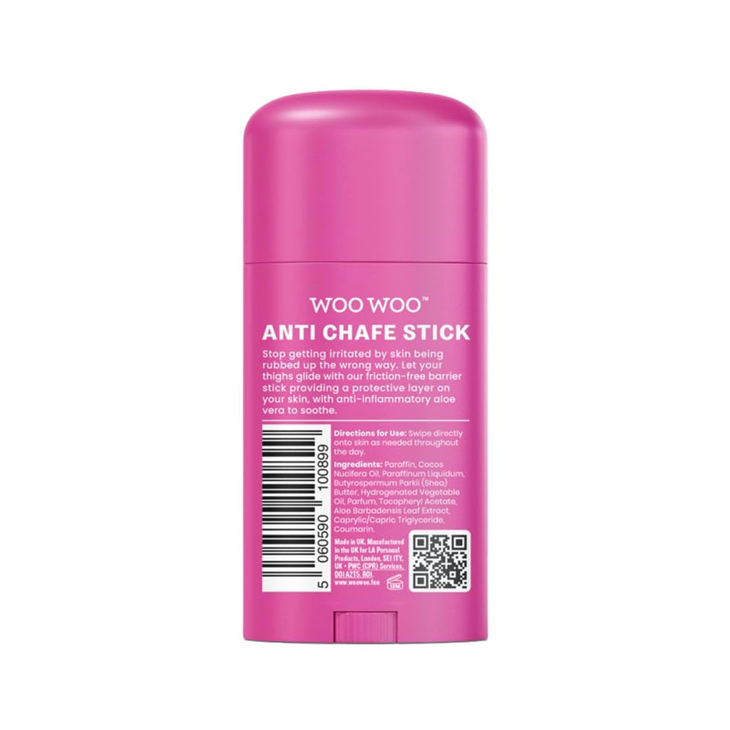Anti-Chafe Stick for Women - Aloe Vera & Shea Butter Balm Prevents Thigh Rub & Skin Friction | Soothing Vegan Formula for Sensitive Areas | 1.6 Fl Oz (50 Ml)